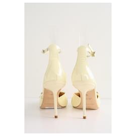 Autre Marque-Patented leather heels-White