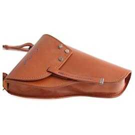 Autre Marque-Leather bag-Camel