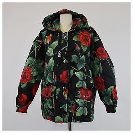 DOLCE & GABBANA Jacken T.FR 48 Synthetisch Schwarz