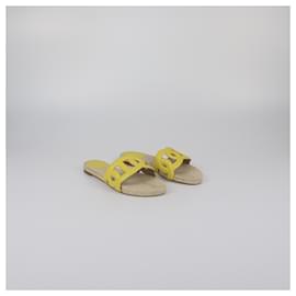 Hermès-HERMES Espadrilles T.EU 38 Leather-Other