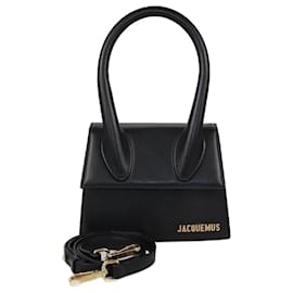 Jacquemus-JACQUEMUS Handbags T.  Leather-Black