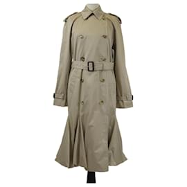 Autre Marque-NON SIGNE / UNSIGNED Jackets T.FR 36 Cotton-Khaki