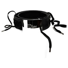 DIOR Belts T.cm 95 Leather Black