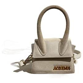 Jacquemus-JACQUEMUS Handbags T.  Suede-Beige