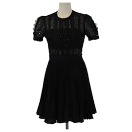 Autre Marque-NON SIGNE / UNSIGNED Dresses T.FR 4 Synthetic-Black