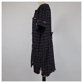 Chanel-CHANEL Jackets T.FR 48 Synthetic-Blue