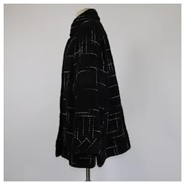 Chanel-CHANEL Jackets T.FR 44 Wool-Black