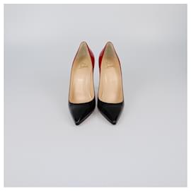 Christian Louboutin-CHRISTIAN LOUBOUTIN Heels T.EU 40 Leather-Black