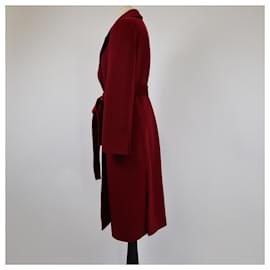 Autre Marque-NON SIGNE / UNSIGNED Jackets T.FR 40 Wool-Red