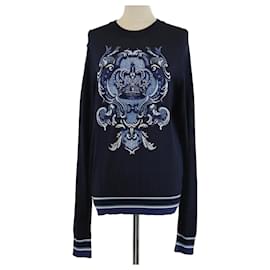 Dolce & Gabbana-DOLCE & GABBANA Jackets T.FR 48 Silk-Blue