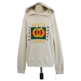 Gucci-GUCCI Jackets T.International M Cotton-Cream