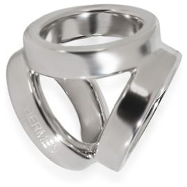 Hermès Palladium Plated Mini Trio Twilly Ring Other