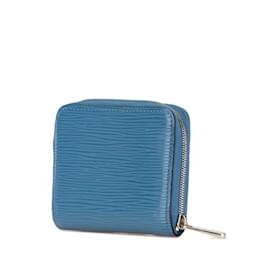Louis Vuitton-Louis Vuitton Epi Zippy Coin Purse-Blue