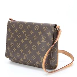 Louis Vuitton-Louis Vuitton Monogram Musette Tango Handbag-Brown