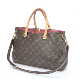 Louis Vuitton-Louis Vuitton Monogram Pallas Leather Shoulder Bag-Other