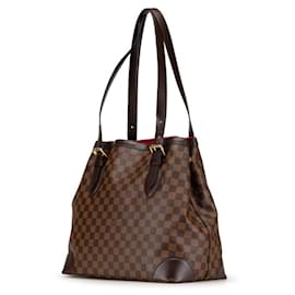 Louis Vuitton-Louis Vuitton Damier Hampstead GM Tote Bag-Brown