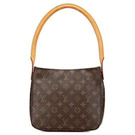 Louis Vuitton-Louis Vuitton Monogram Looping MM Shoulder Bag-Brown