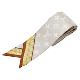 Louis Vuitton-Louis Vuitton Monogram Bandeau BB Ultimate Scarf-Brown,Multiple colors,Beige