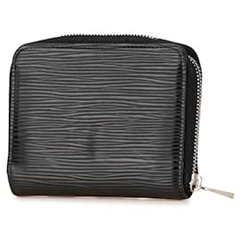 Louis Vuitton-Louis Vuitton Epi Zippy Coin Purse Case-Black