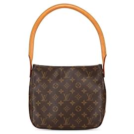 Louis Vuitton-Louis Vuitton Monogram Looping MM Shoulder Bag-Brown