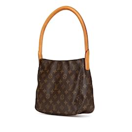 Louis Vuitton-Louis Vuitton Monogram Looping MM Shoulder Bag-Brown