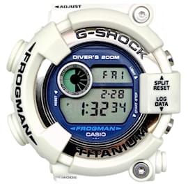 Autre Marque-Casio G-Shock DW-8200LG-8 Frogman Wristwatch-Brown,White
