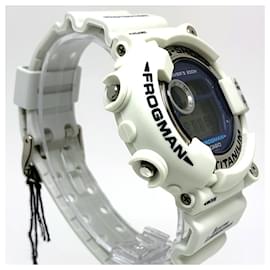 Autre Marque-Casio G-Shock DW-8200LG-8 Frogman Wristwatch-Brown,White