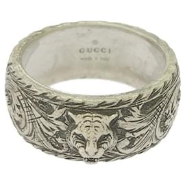 Anillo de plata con cabeza de gato Gucci Otro