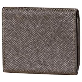 Louis Vuitton-Louis Vuitton Taiga Envelope Cult de Visite Card Case-Brown