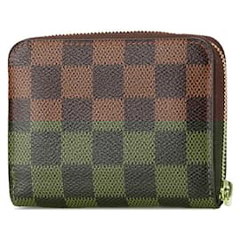 Louis Vuitton-Louis Vuitton Damier Zippy Coin Purse-Brown
