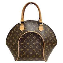 Louis Vuitton-Louis Vuitton Monogram Ellipse MM Handbag-Brown,Monogram