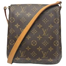 Louis Vuitton-Louis Vuitton Monogram Musette Salsa M51258 Shoulder Bag-Brown,Monogram