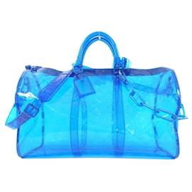 Louis Vuitton-Louis Vuitton Keepall Bandouliere 50-Blue