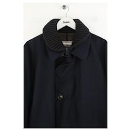 Moncler-Wool coat-Blue