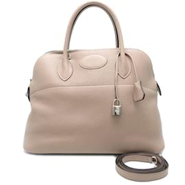 Hermès-Sac à main Hermes Bolide 37-Gris