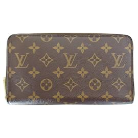 Louis Vuitton-Louis Vuitton Zippy organizer-Brown