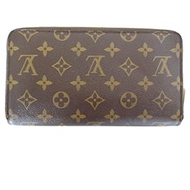Louis Vuitton-Louis Vuitton Zippy organizer-Brown