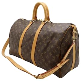 Louis Vuitton-Louis Vuitton Keepall Bandouliere 45-Brown