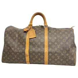 Louis Vuitton-Louis Vuitton Keepall 55-Brown
