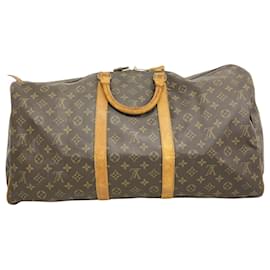 Louis Vuitton-Louis Vuitton Keepall 55-Brown
