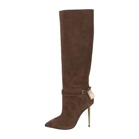Tom Ford Brown Suede Boots Brown
