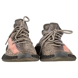 Yeezy-Yeezy x Adidas Boost 350 V2 Sneakers in Ash Stone Cotton-Grey