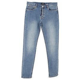 Apc Jeans Slim Fit A.P.C. en denim de algodón azul Azul Azul claro