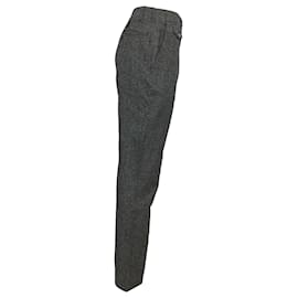 Louis Vuitton- Louis Vuitton Straight0Leg Trousers in Grey Cotton-Grey