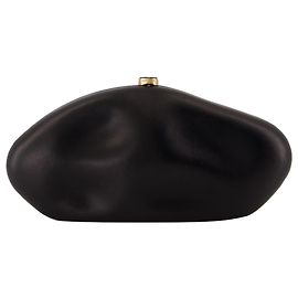 A Caldera Clutch - Cult Gaia - Couro - Preto Preto