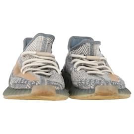 Yeezy-Yeezy x Adidas Boost 350 V2 Sneakers in Israfil Cotton-Grey