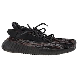Yeezy-Yeezy x Adidas Boost 350 V2 Sneakers in MX Rock Cotton-Black