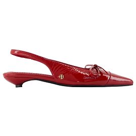 Zoey Pumps - ANINE BING - Pelle - Rosso Rosso