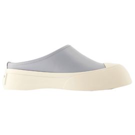 Baskets - Marni - Cuir - Bleu Bleu