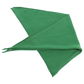 Autre Marque-Green N°35 bandana cashmere-blend scarf-Other